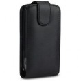 Capa Pele Preto BLACKBERRY 8520 8900 9500 9700 9520 STORM